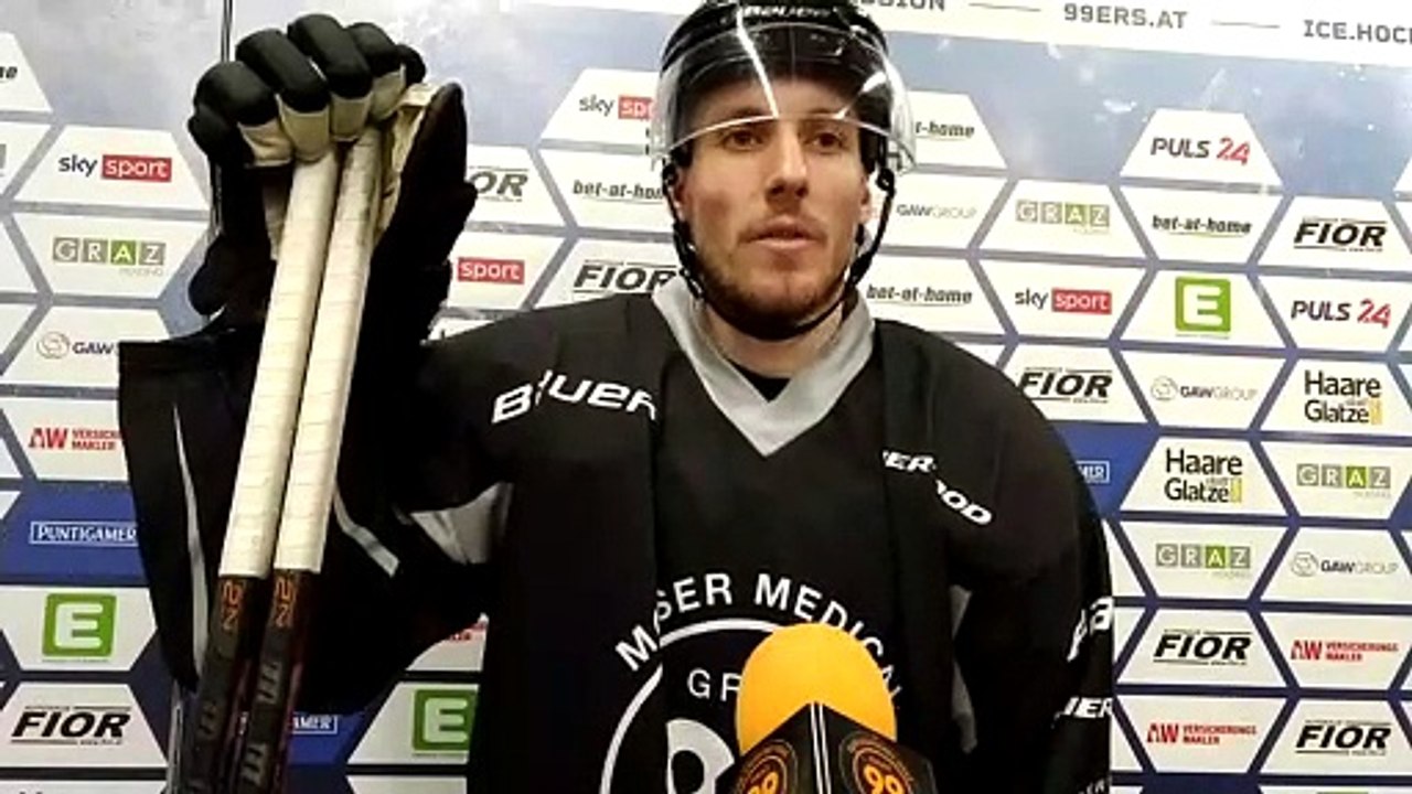 Erik Kirchschläger vor dem Spiel gegen Innsbruck