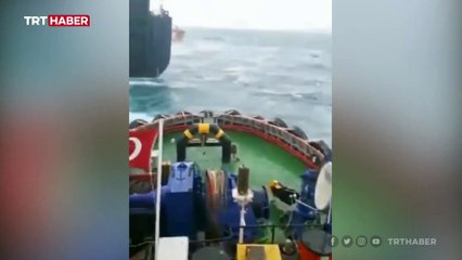 Çanakkale açıklarında Ro-Ro gemisinde yangın