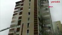 İstanbul Bahçelievler'de bir binada patlama