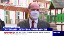 Test salivaires dans les écoles: Jean Castex annonce un objectif de 200.000 tests par semaine 