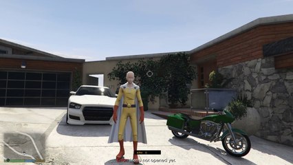 GTA 5 - Saitama (One punch man) - GTA 5 GAMEPLAY - GTA 5 MOD