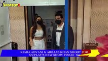 Kiara Advani & Arbaaz Khan shoot for Quplay's New show Pinch - S2