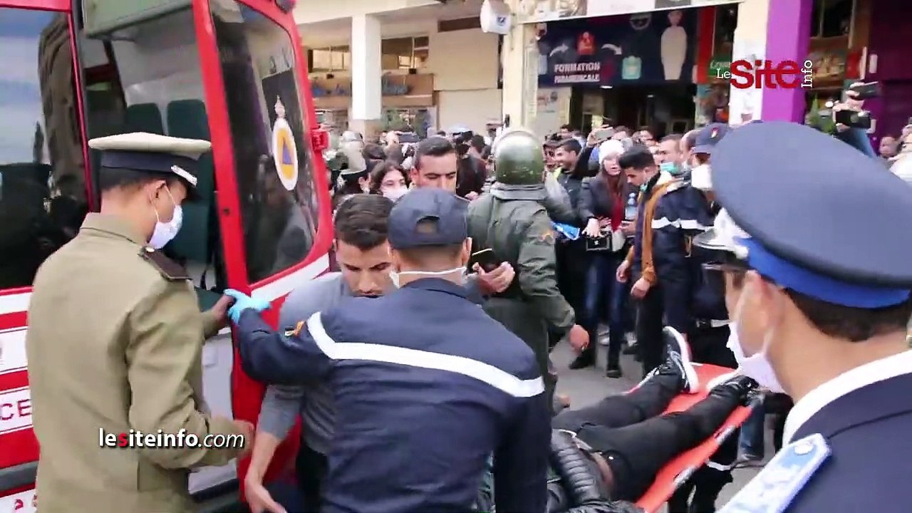 الأمن يتدخل لمنع مسيرة احتجاجية للأساتذة المتعاقدين بفاس