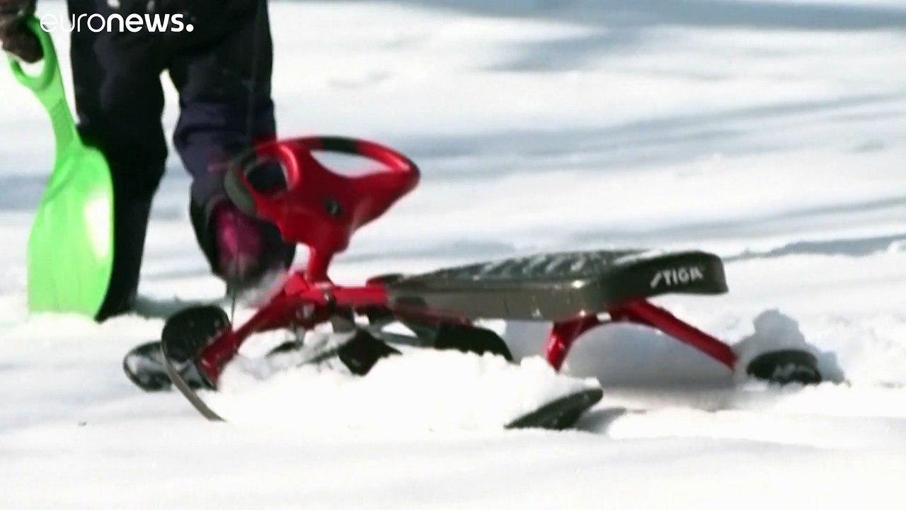 Einfach mal genießen: Schnee kann so schön sein