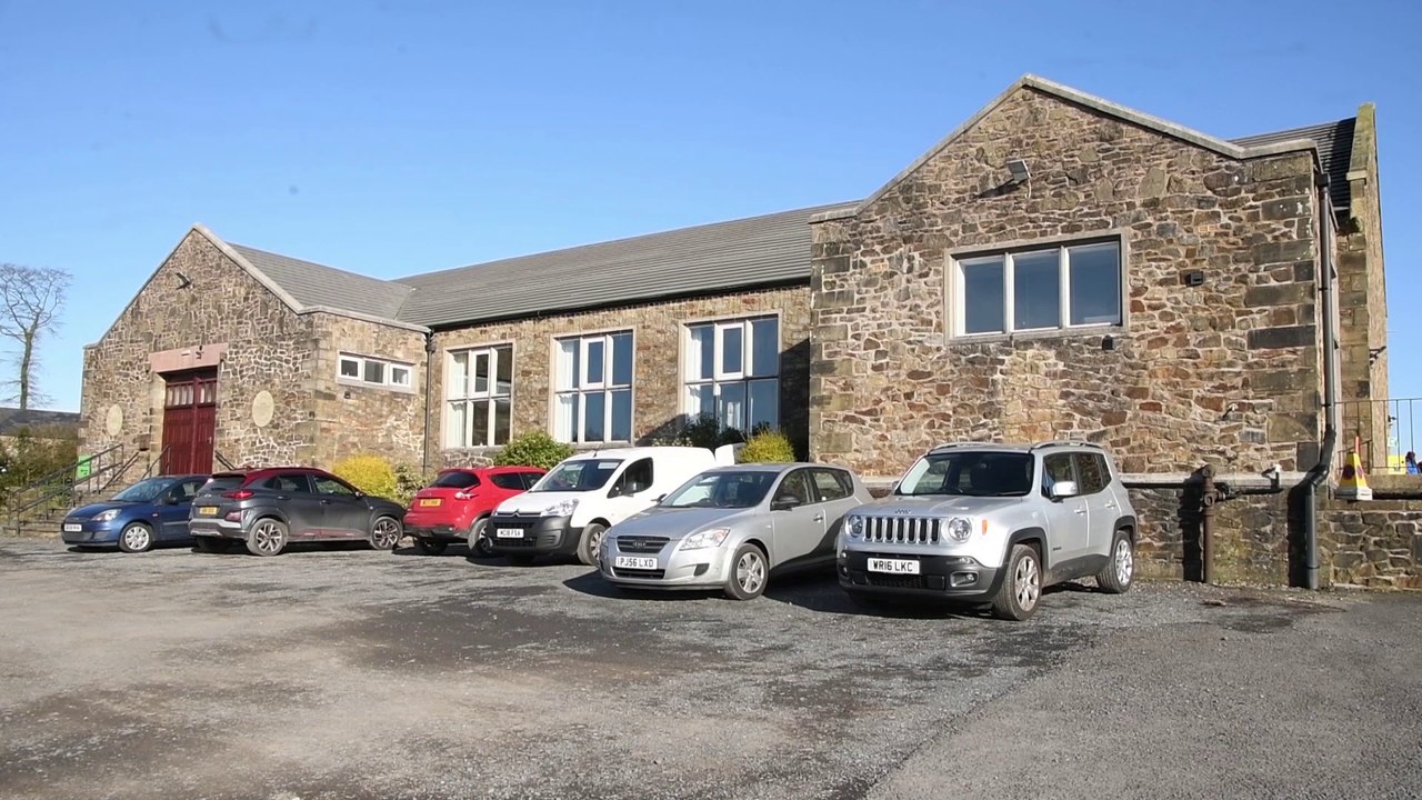 Hurst Green Village Hall undergoing refubishment