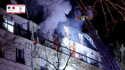 Incendie meurtrier dans un immeuble parisien