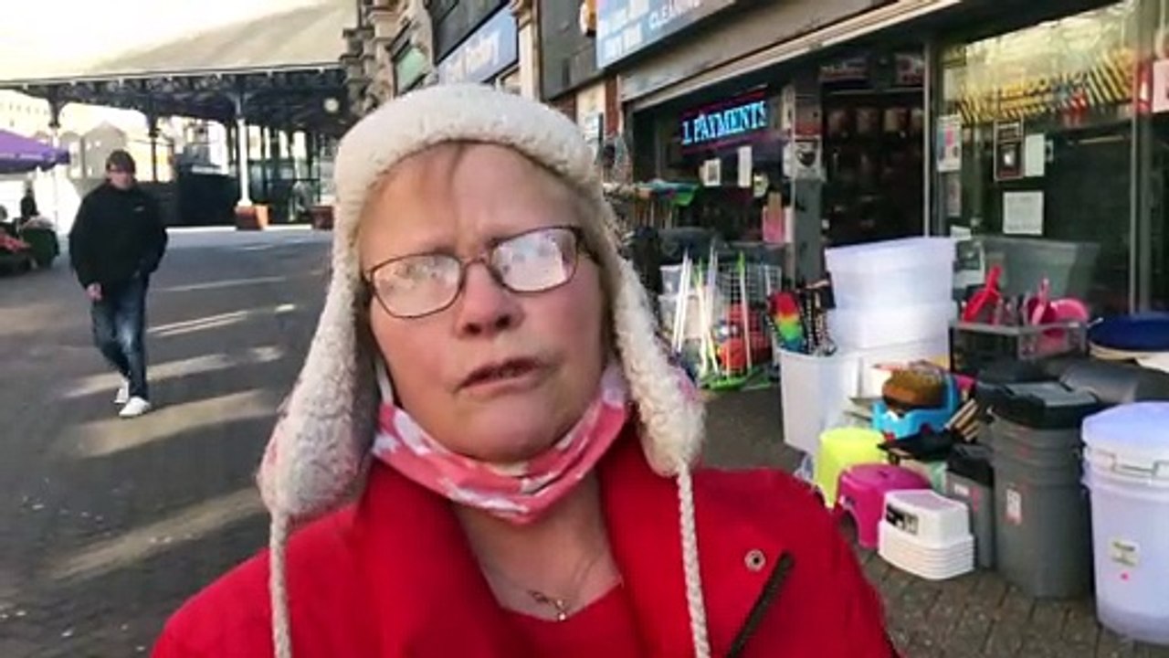 Georgette Jones feeding the homeless in Preston