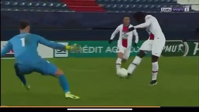 AMAZING GOAL!! SM CAEN 0-1 PSG - HIGHLIGHTS & GOALS - 10.2.2021