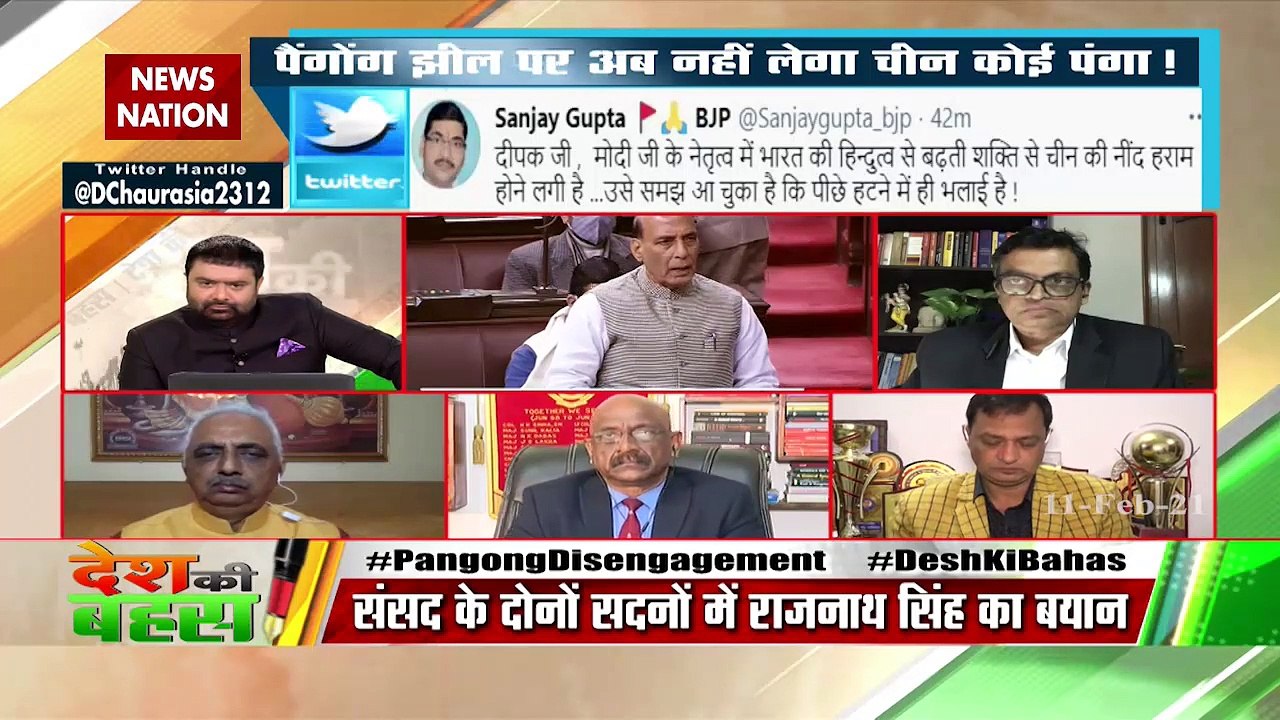 Desh Ki Bahas : ठंड में चीनी सैनिकों की हालत पस्त : मेजर जनरल जीडी बख्शी (रिटा.), रक्षा विशेषज्ञ