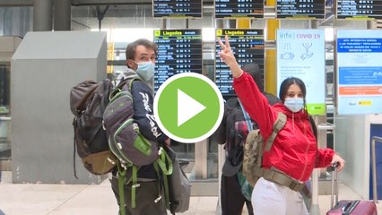 Los usuarios de avión y AVE se desploman más de un 60% en 2020