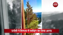 Urvashi Rautela enjoying in Shimla video goes viral on social media