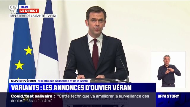 Olivier Véran: En tenant ensemble comme nous le faisons, nous espérons gagner assez de temps pour éviter un confinement