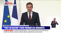 Selon Olivier Véran, le variant britannique 