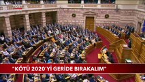 Yunanistan Başbakanı Miçotakis: Kötü 2020'yi Geride Bırakalım