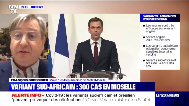 Pour François Grosdidier, maire de Metz, oui, il faut prendre des mesures pour confiner la Moselle