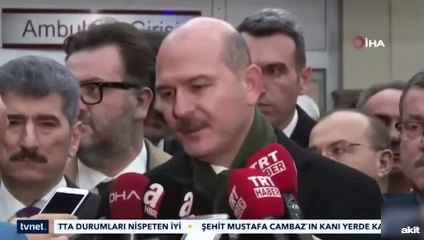 Süleyman Soylu gözyaşlarını tutamadı