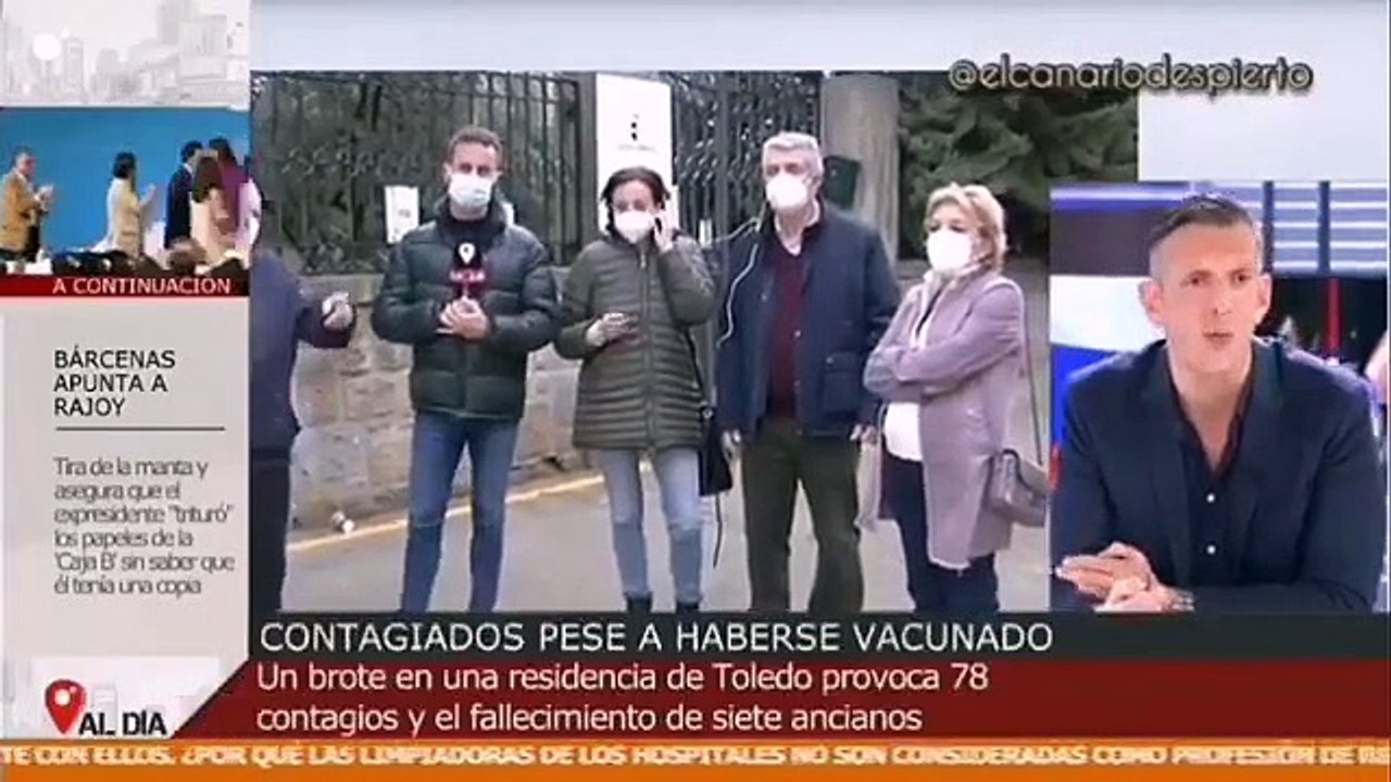 Esto ya es surrealista, mueren nueve ancianos en una residencia después de vacunarse y una de las responsables dice que la culpa es de "las Navidades"