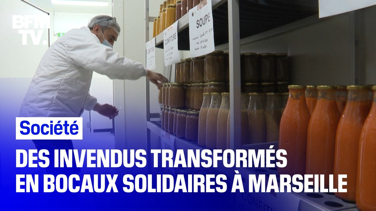Marseille: fruits et légumes invendus transformés en bocaux solidaires
