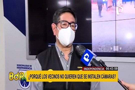 Independencia: vecinos atacan a trabajadores e impiden instalación de cámaras en su zona