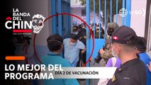 La Banda del Chino: Aglomeraciones y desorden en el segundo día de vacunación