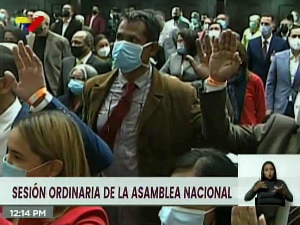 Juramentados  35 diputados y diputadas suplentes a la Asamblea Nacional