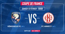 Vénissieux FC (R1) – FC Annecy (N1)