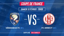 Vénissieux FC (R1) – FC Annecy (N1)