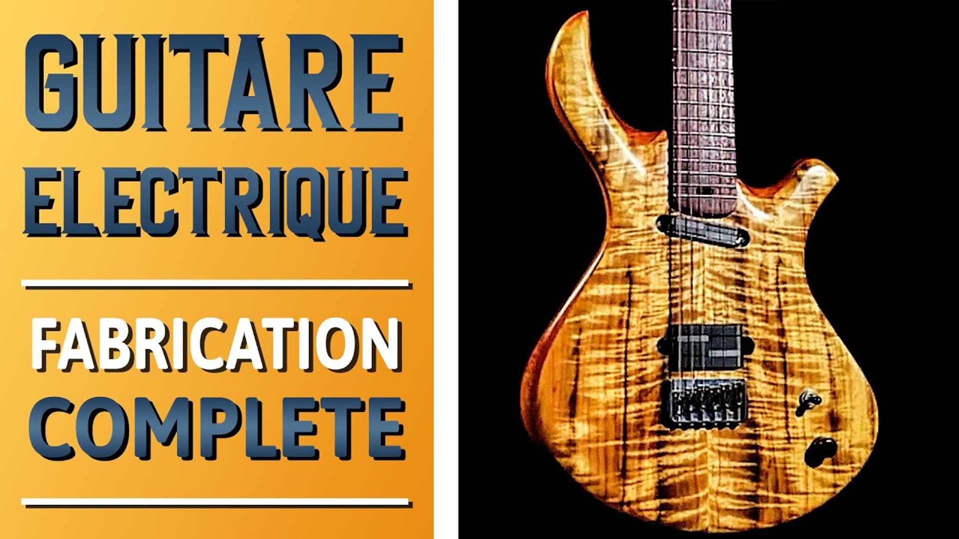 Fabriquer sa propre guitare électrique | La Lutherie Expliquée |  Documentaire - Vidéo Dailymotion