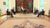 شاهد.. تفاصيل اجتماعات الرئيس السيسي مع رئيس الوزراء الأردني ووزير الدولة عضو مجلس الوزراء السعودي