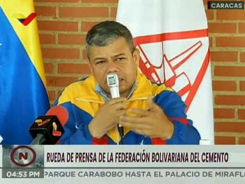 Instaladas mesa técnica de alto nivel con la Federación Bolivariana de Cemento