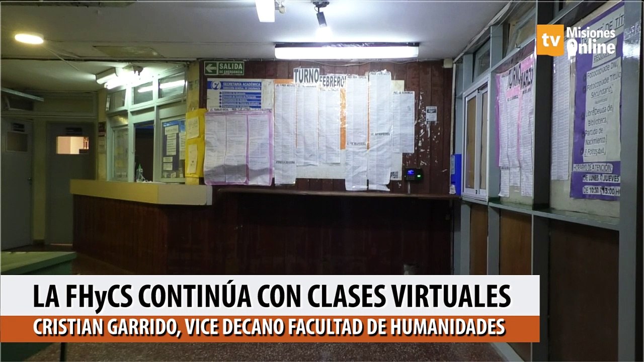 La Facultad de Humanidades continuará con las clases virtuales