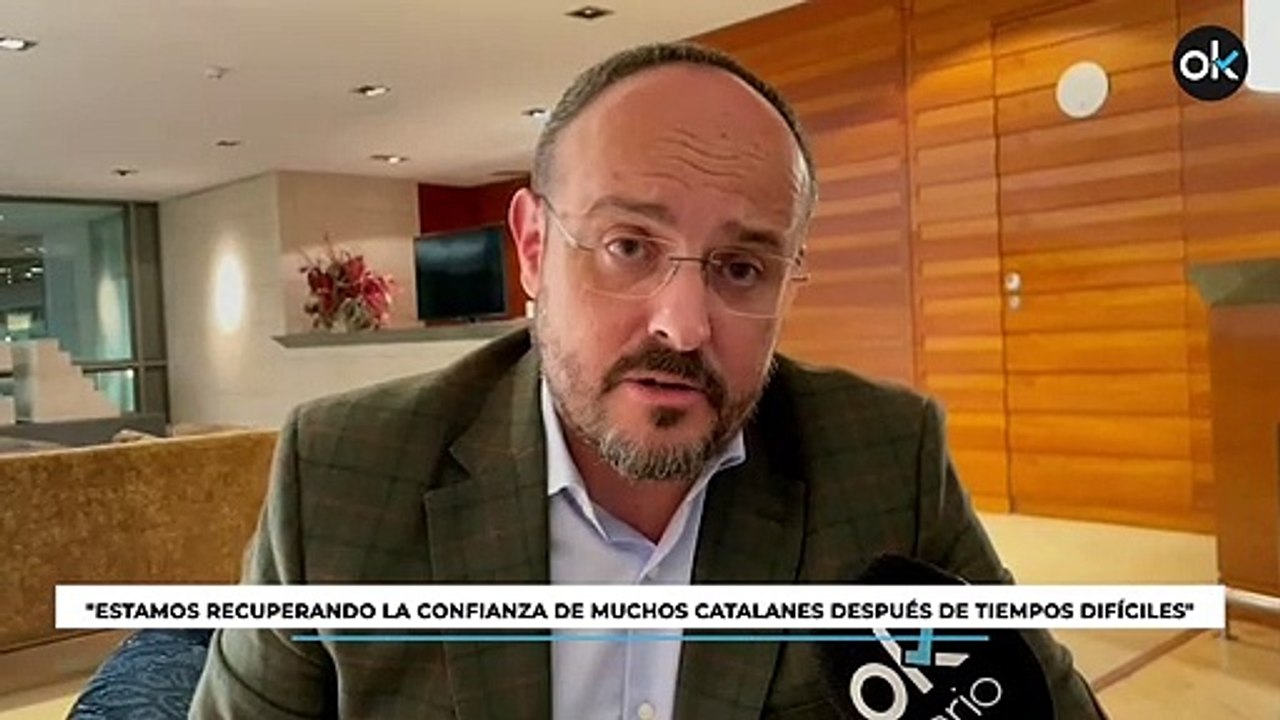 Alejandro Fernández: "Estamos recuperando la confianza de muchos catalanes después de tiempos difíciles"