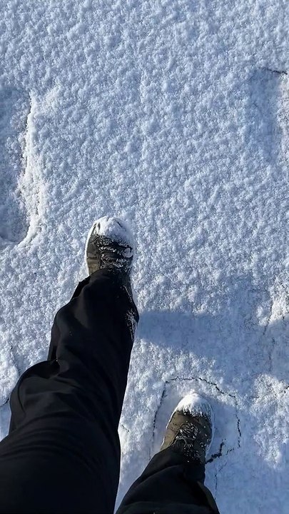 Walking on Icy Ground