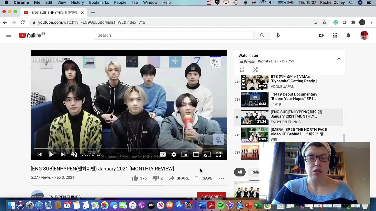 REACTION | JANUARY 2021 BY ENHYPEN PART 1