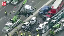 Teksas'ta 70'den fazla aracın karıştığı zincirleme kazada ölü sayısı 5’e yükseldi