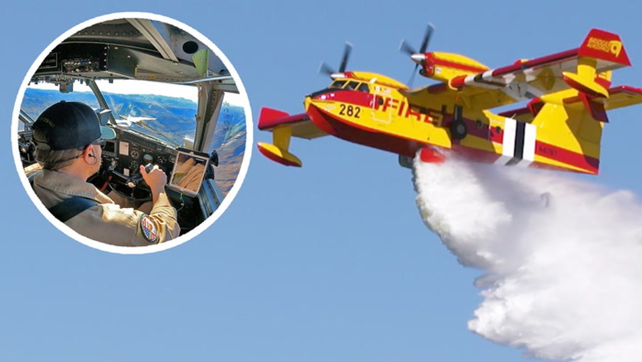 How aerial firefighters are trained to fight forest fires