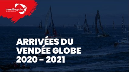 Live arrivée Stéphane Le Diraison Vendée Globe 2020-2021 [FR] (Vendee Globe TV)