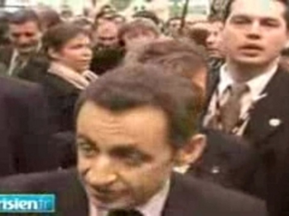 Sarkozy perd son sang froid au salon de l'agriculture
