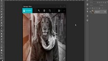 RUSTA LION | PHOTO MANIPULATION | PHOTOSHOP SPEED ART