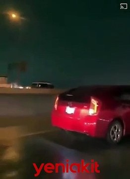 100 aracın karıştığı zincirleme kazada ortalık savaş alanına döndü