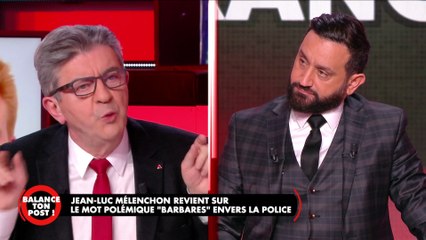 Jean-Luc Mélenchon réagit aux violences policières : "Je suis pour qu'ils ne soient plus armés"