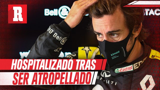Fernando Alonso, hospitalizado tras ser atropellado cuando entrenaba en bicicleta