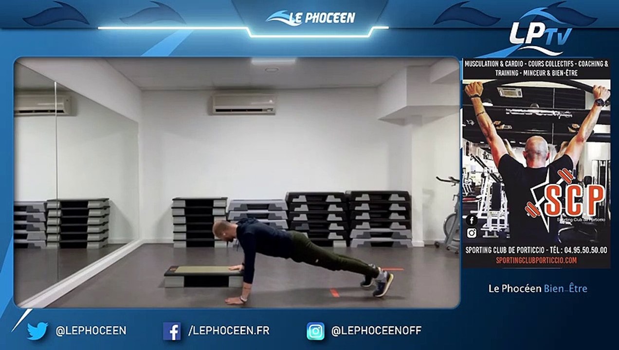 Le Phocéen Bien-Etre : challenge pompes ! Séance n°14