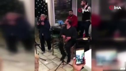 Canan Karatay sahneye çıkıp böyle şarkı söyledi
