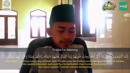 SURAH AL ANFAL : 1-5 BY  MUSA ASADUDDIN WAHID | Santri Poenya