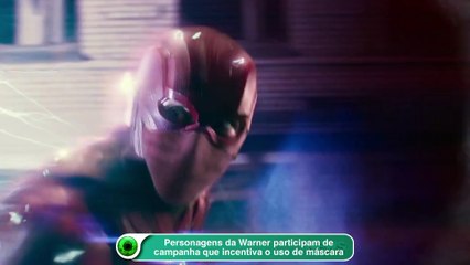 Personagens da Warner estrelam campanha que incentiva o uso de máscara