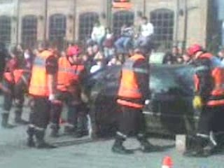 Desincération des sapeur pompier de caudry