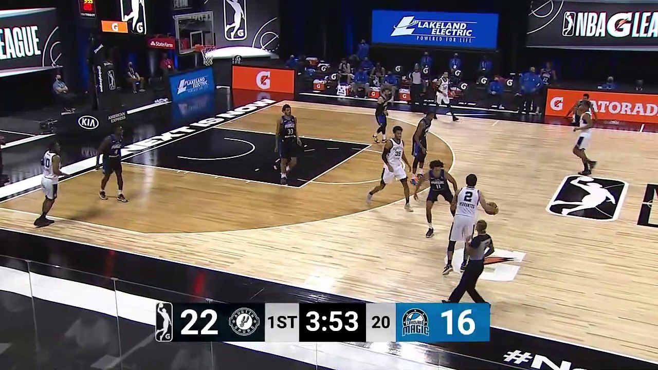 Nate Renfro swats it away!