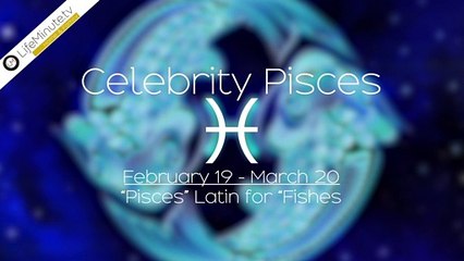 Celebrity Pisces