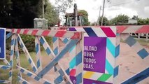 Malena Galmarini y Leonardo Nardini recorrieron una obra de agua potable que beneficiará a 230.000 vecinos y vecinas de Malvinas Argentina